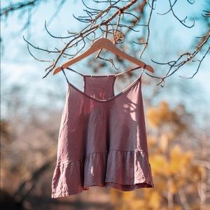 Flowy mauve camisole